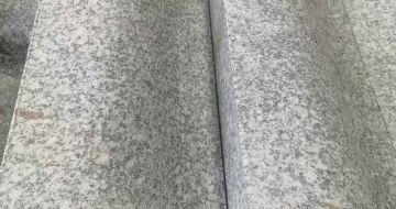 鸡西芙蓉白S型拉丝面路沿石