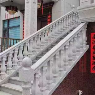 鸡西 天然石材 阳台庭院护栏、栏杆