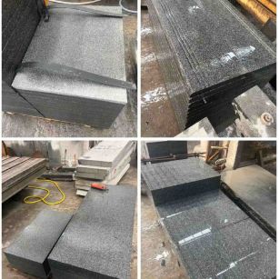 鸡西 芝麻黑地铺石材