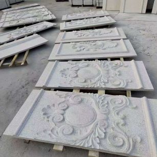 鸡西 芝麻白干挂雕花板