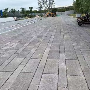 鸡西仿古石铺装效果