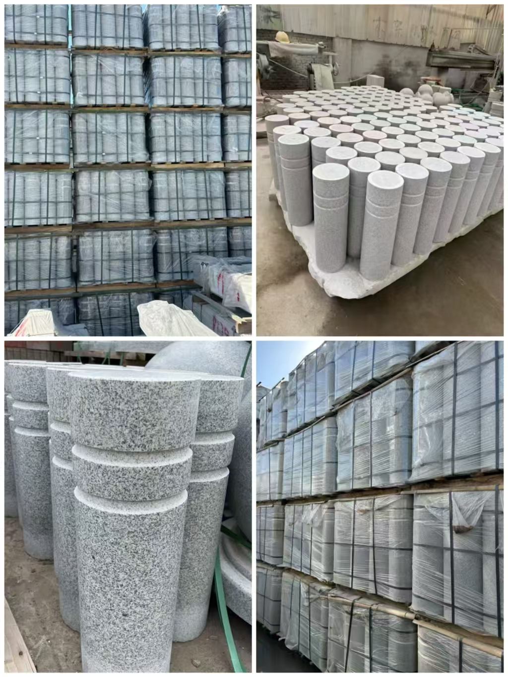 鸡西 芝麻白花岗岩挡车柱、隔离柱多少钱