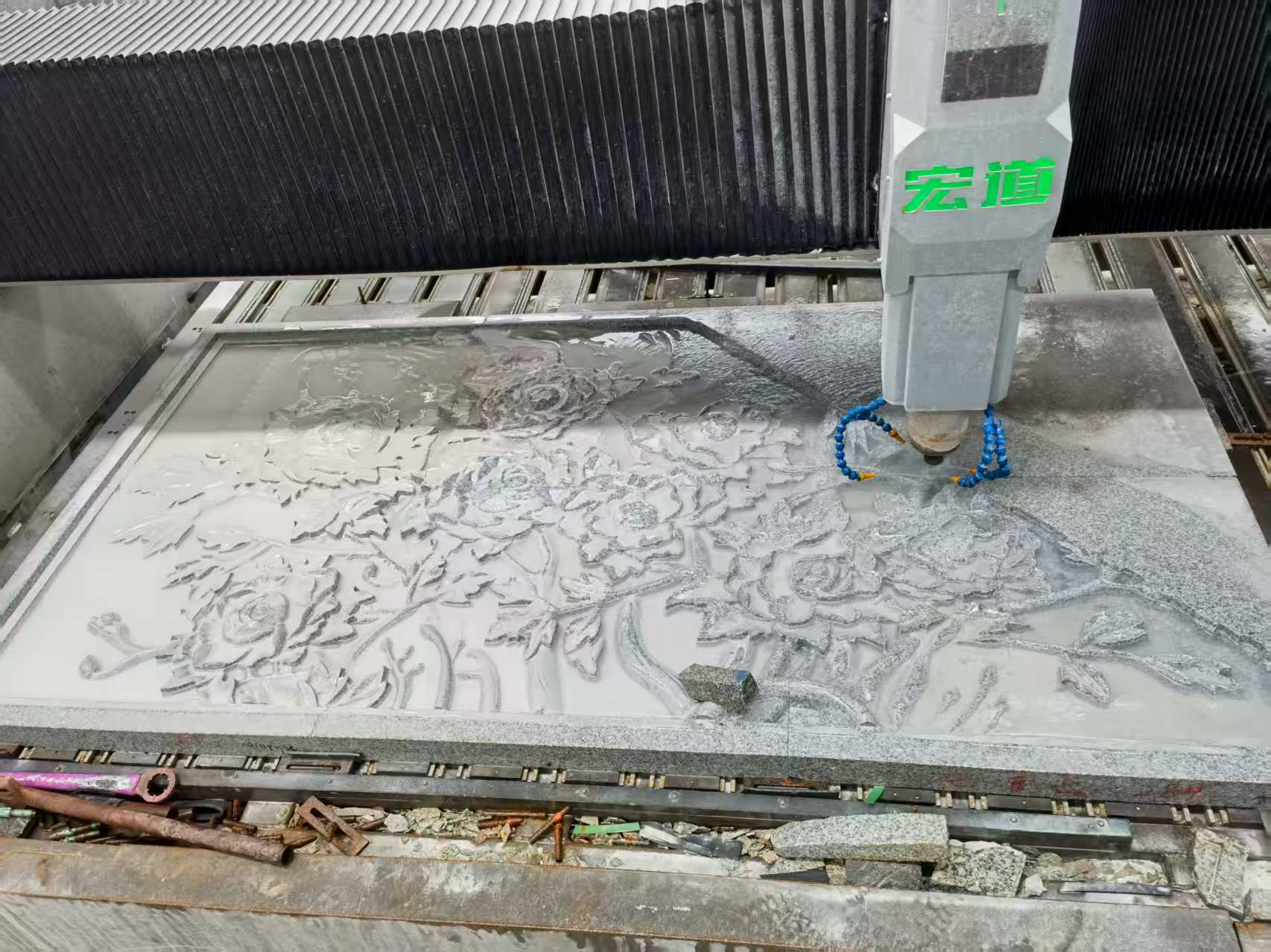 鸡西 别墅墙面石材雕刻