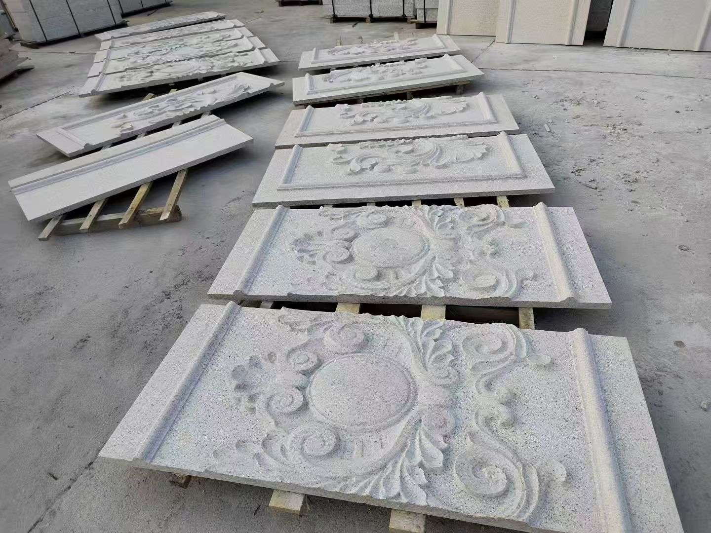 鸡西 芝麻白干挂雕花板